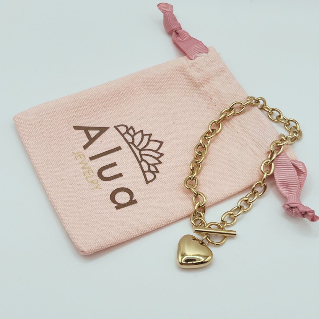 Pulsera Dije Corazón