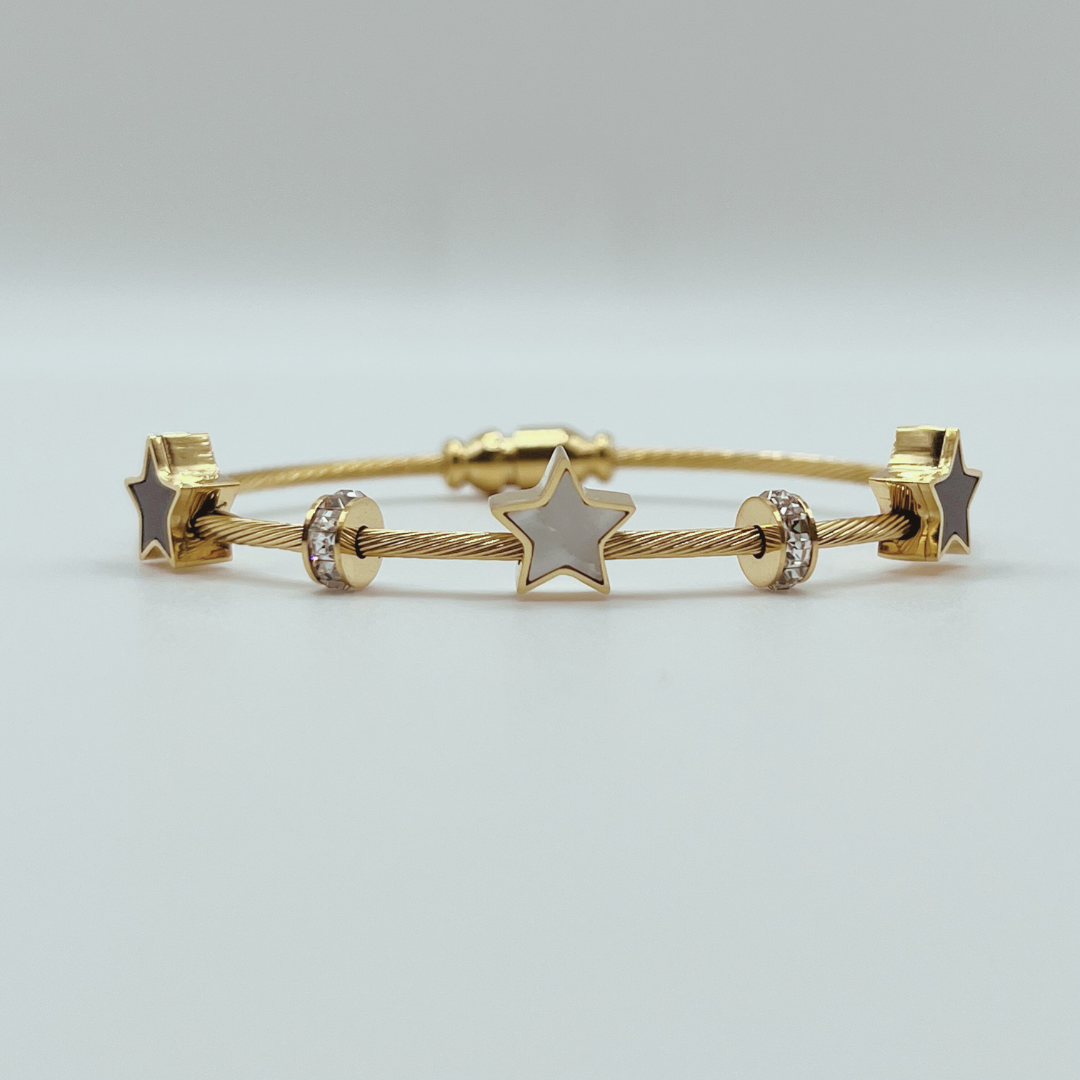 Pulsera Estrellas Gold