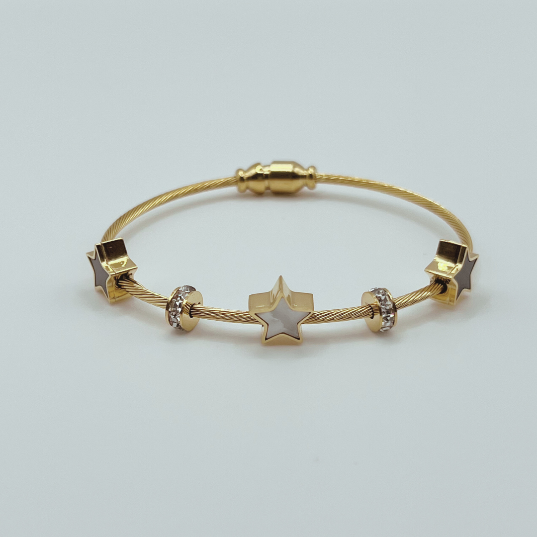 Pulsera Estrellas Gold