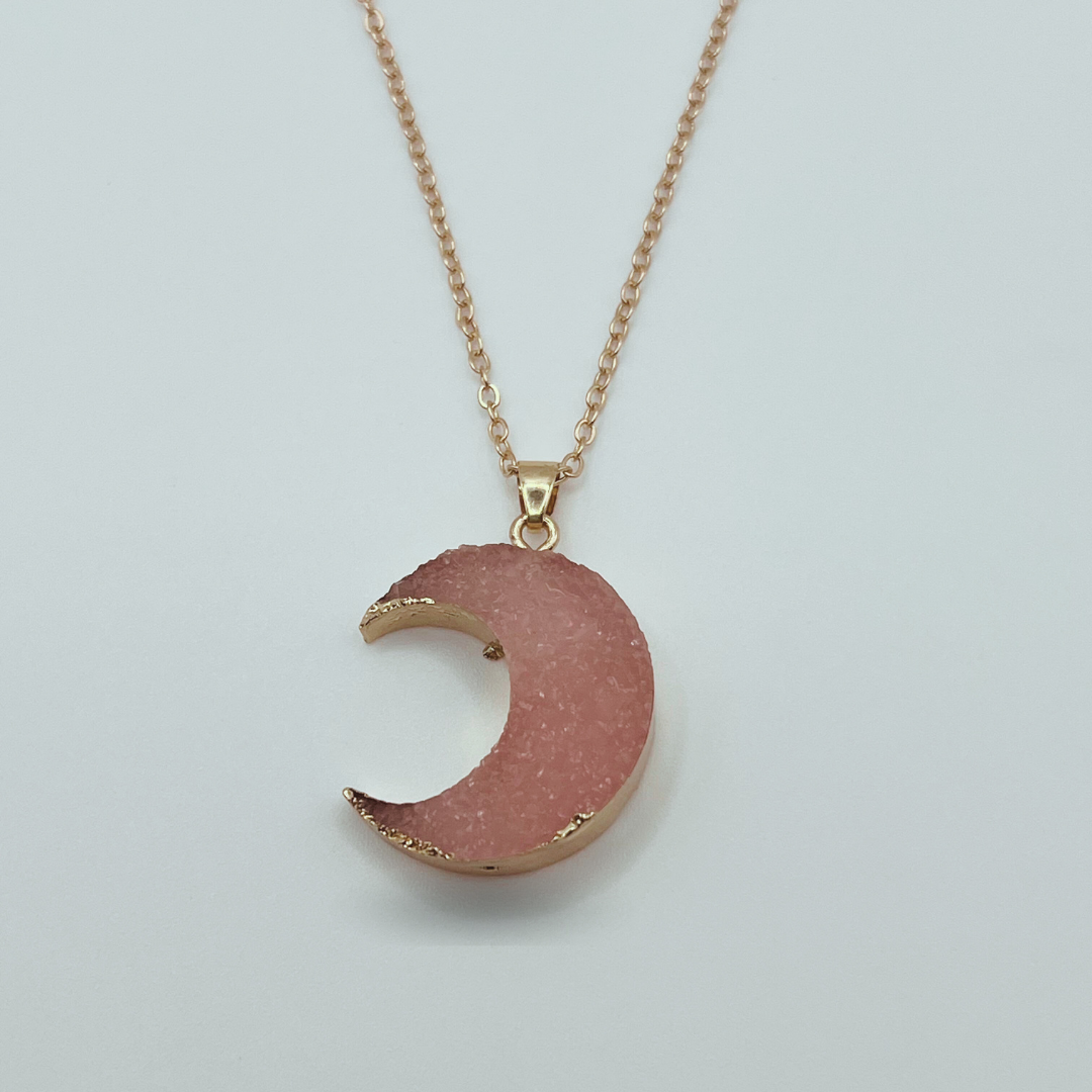 Collar Luna Rosa