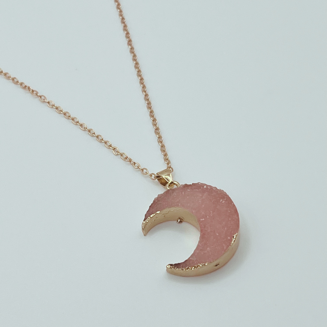 Collar Luna Rosa