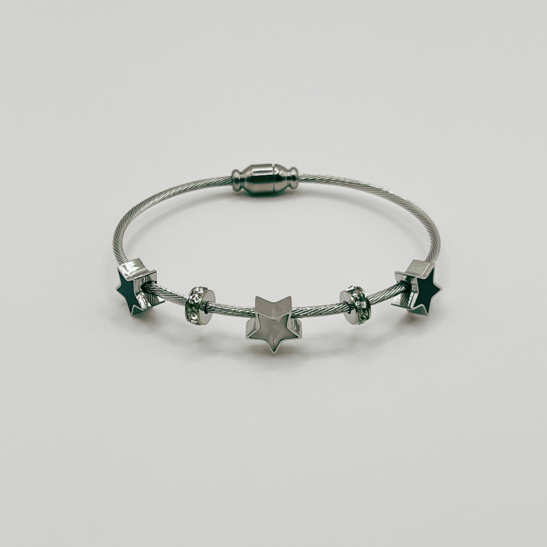 Pulsera Estrellas Silver