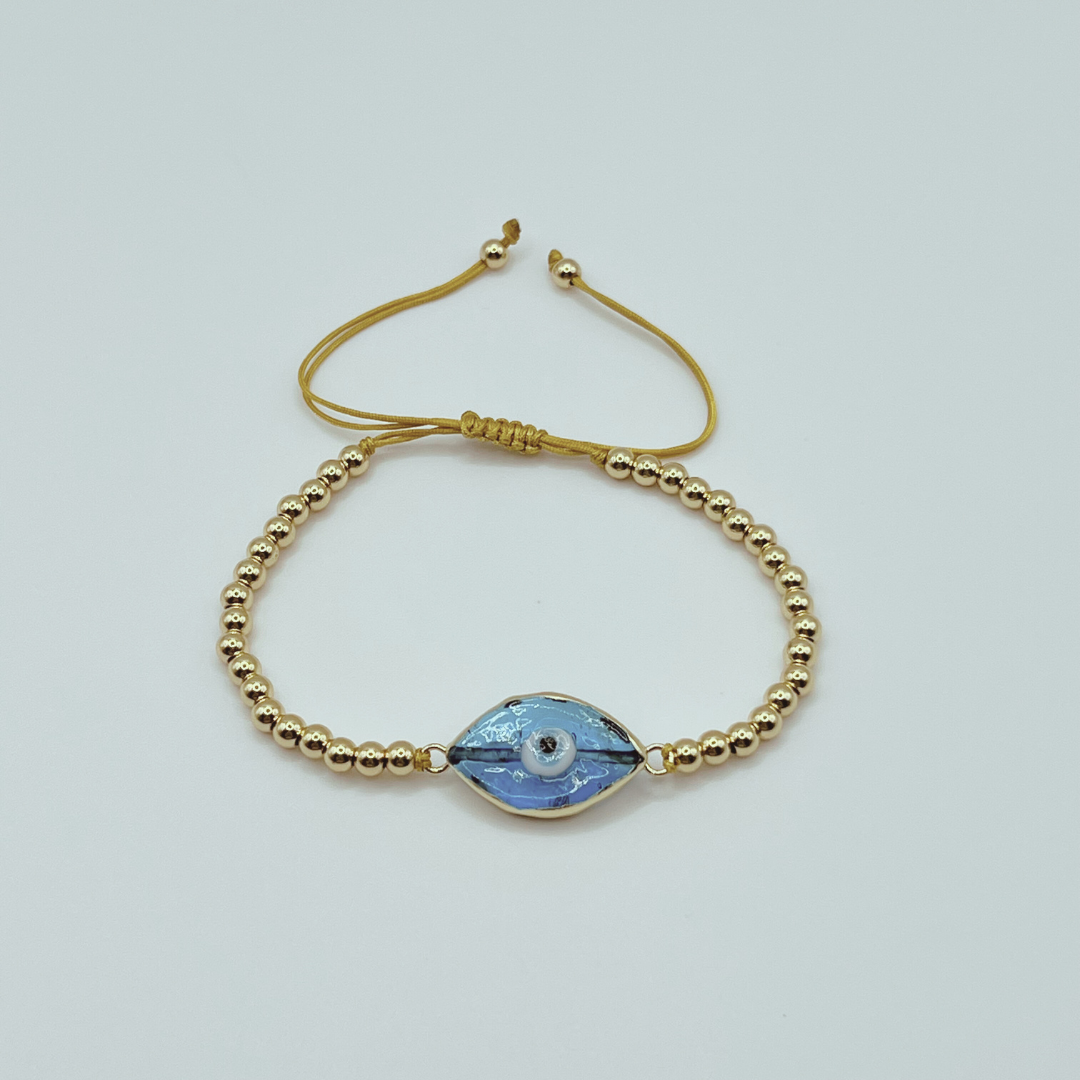 Pulsera Ojito Turco Ovalado