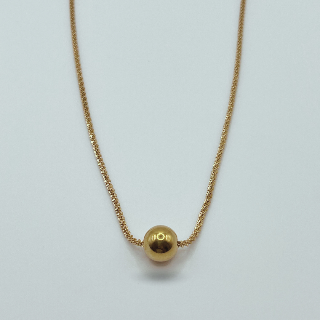 Collar Esfera Gold