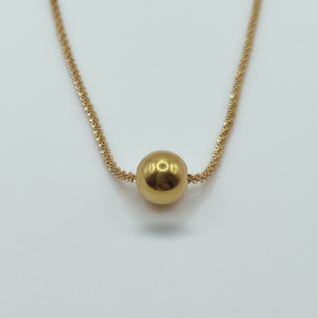 Collar Esfera Gold