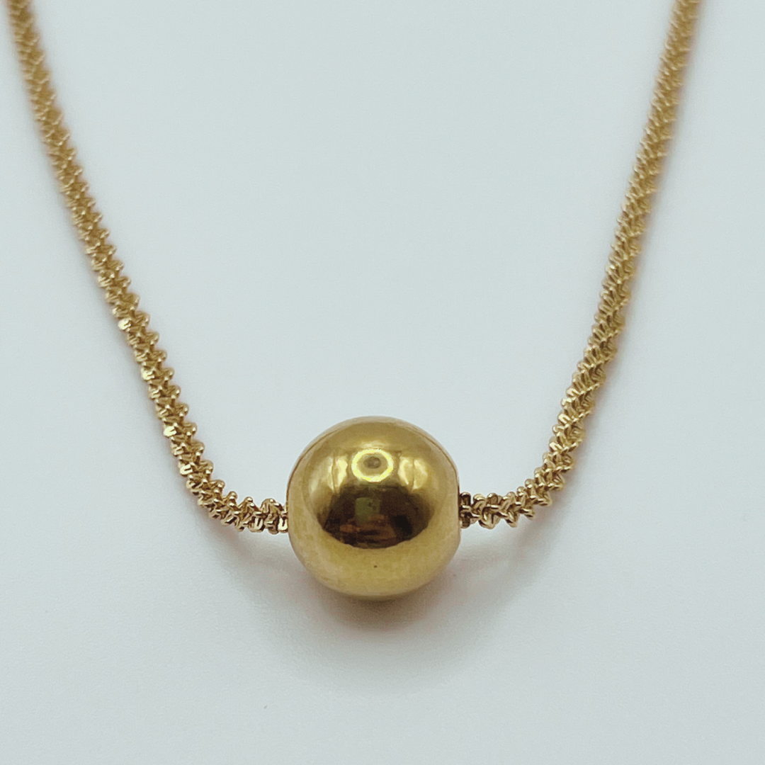 Collar Esfera Gold