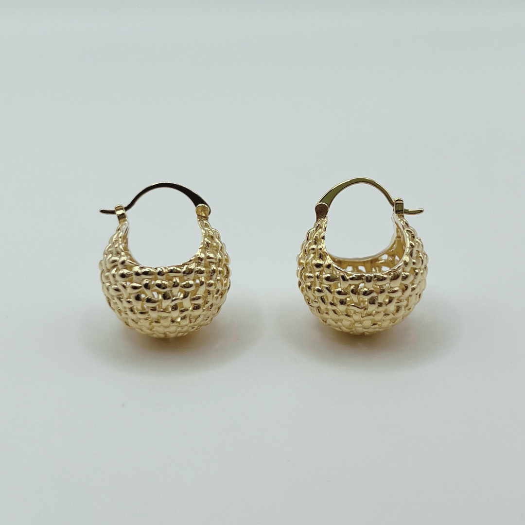 Aretes Canasta Gold