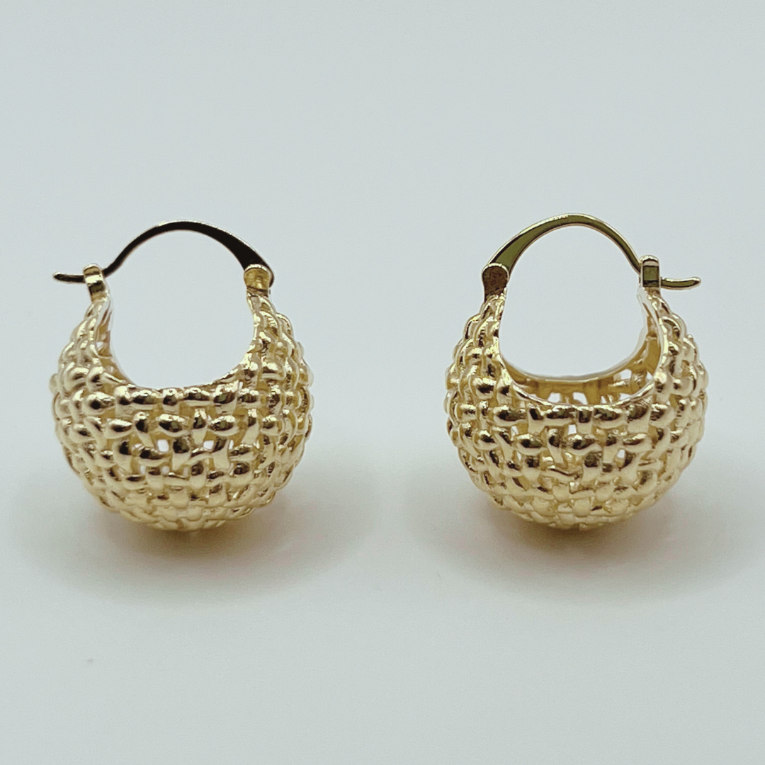 Aretes Canasta Gold