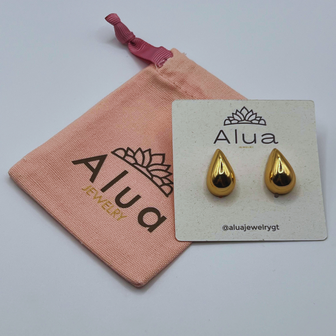 Aretes gota Gold Mini