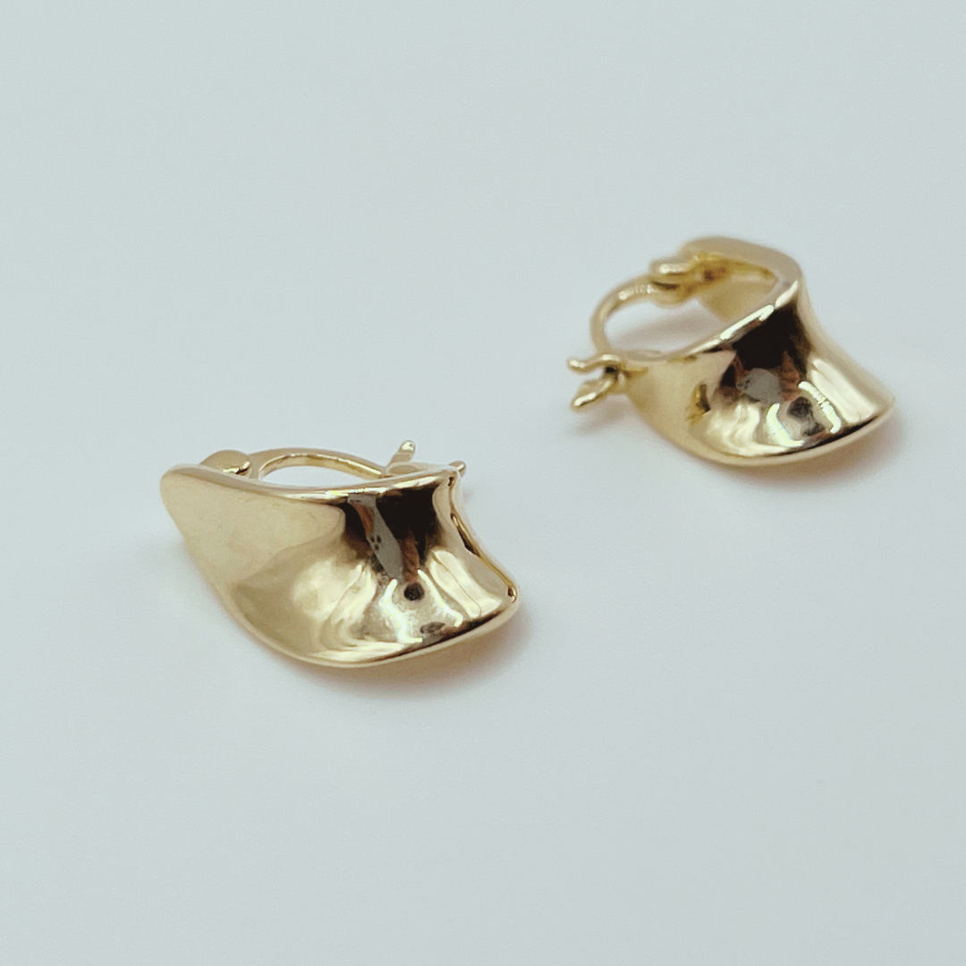 Aretes Gold Twist