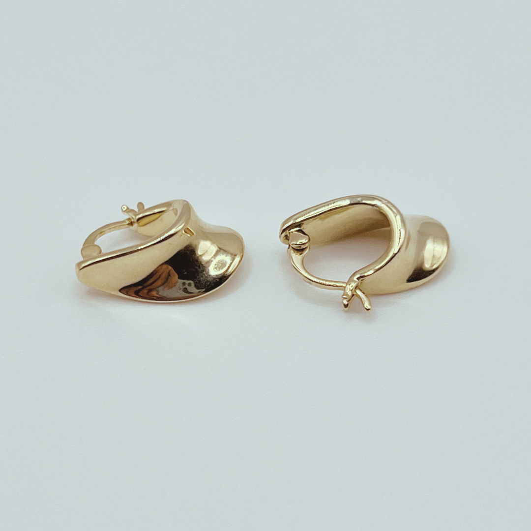 Aretes Gold Twist