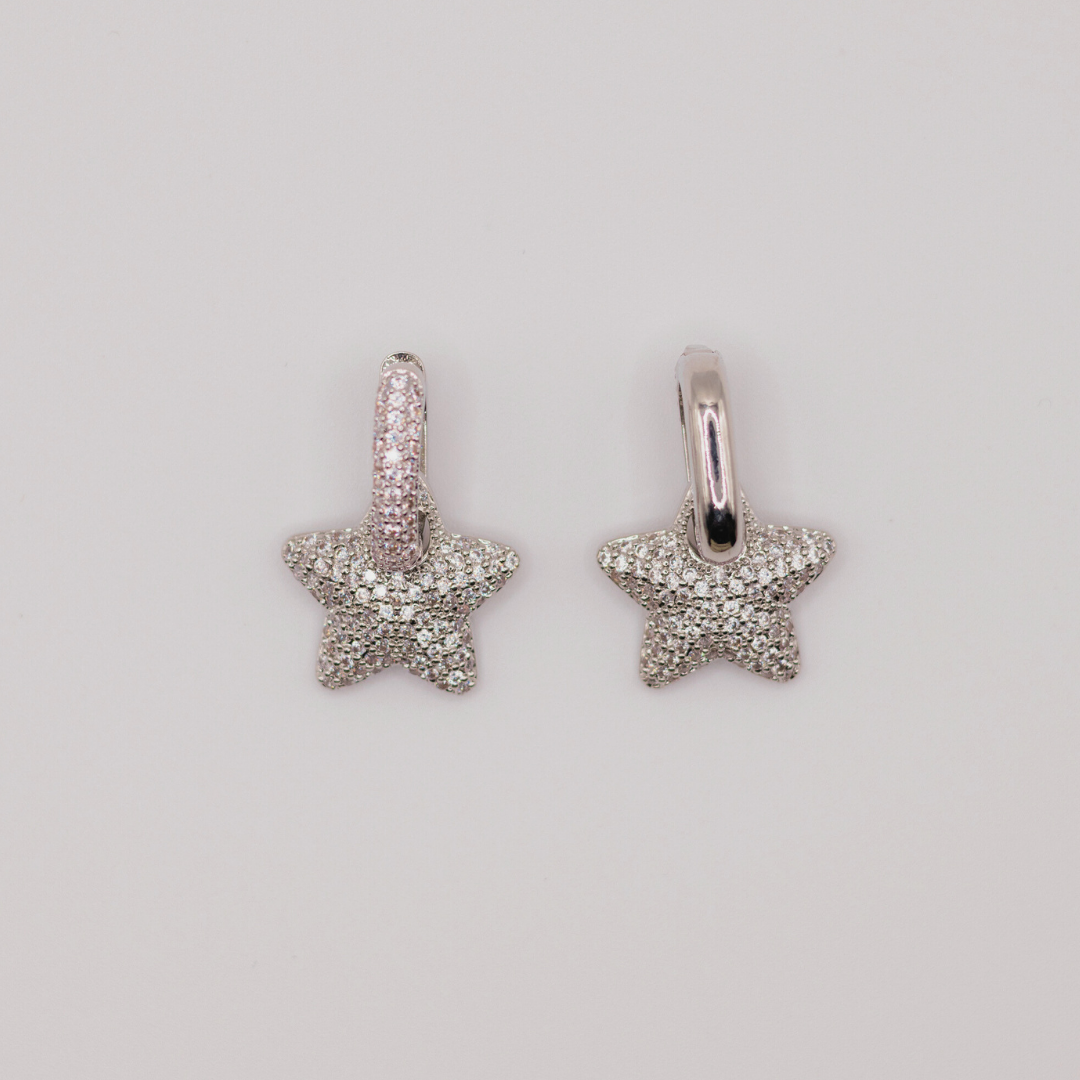 Aretes Estrella Silver