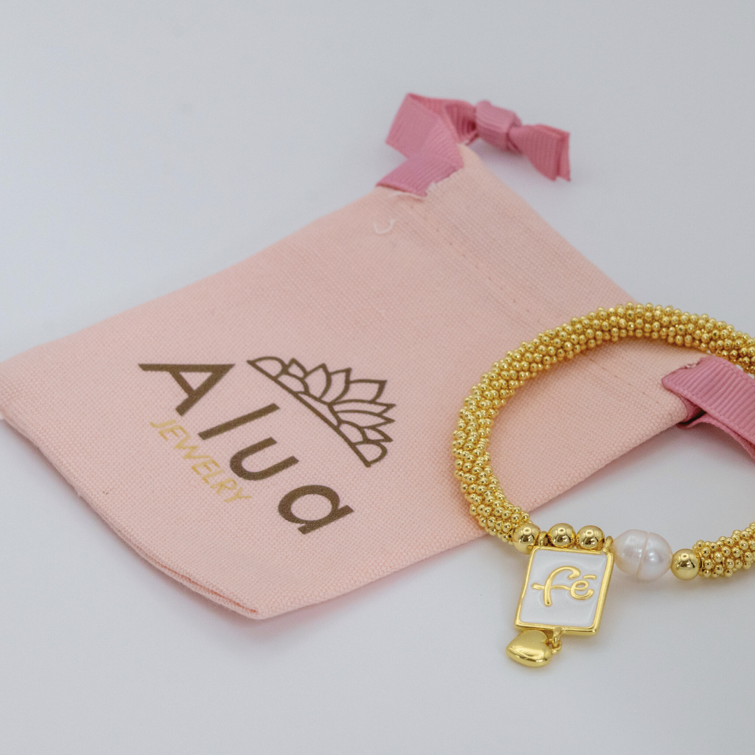 Pulsera Mini Balines Gold Fe