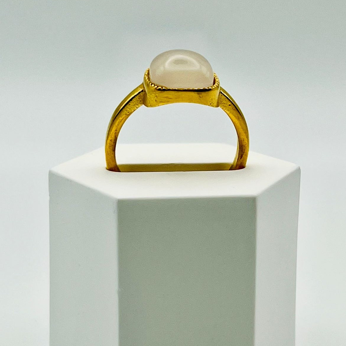 Anillo Piedra Blanca