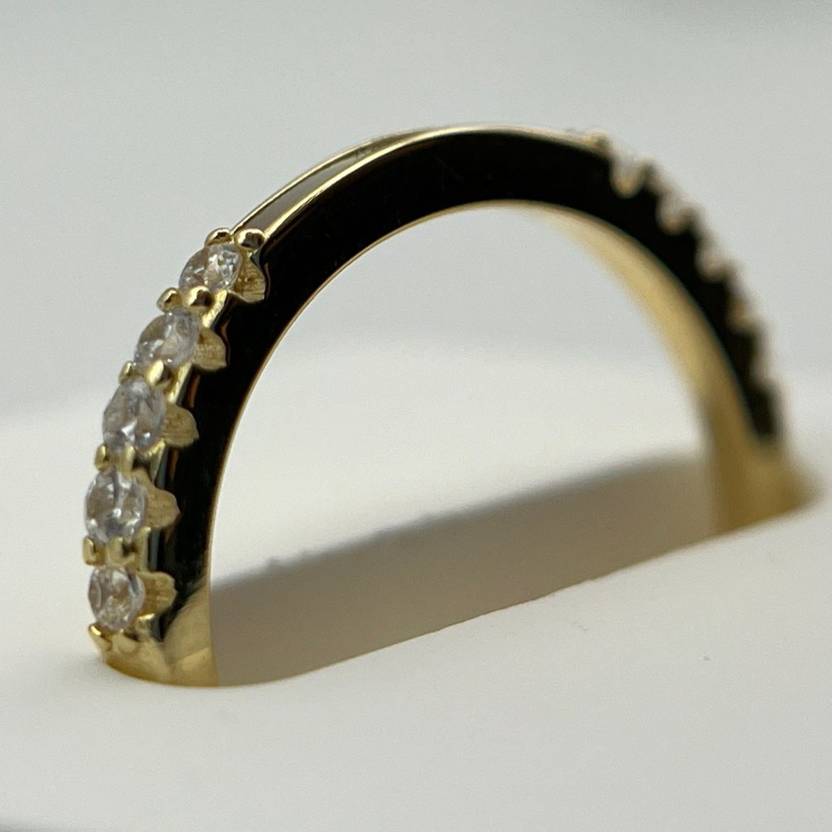 Anillo Gold Zircones